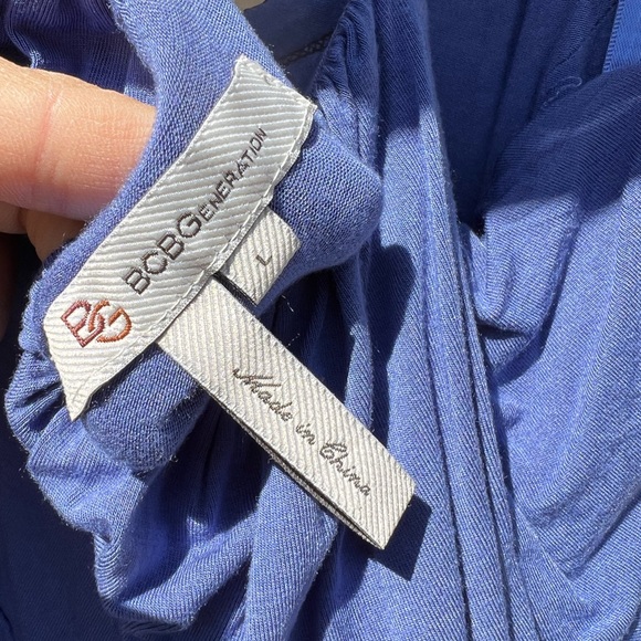 Bcbg large lavender and black dress size large - Picture 3 of 4